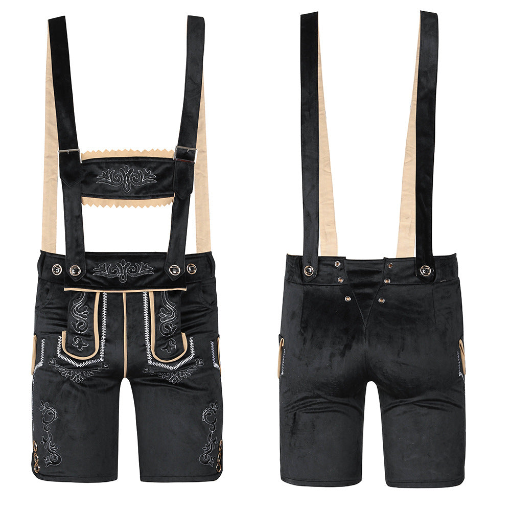 Jemima - Unisex-Hose mit Hosenträgern für das Oktoberfest
