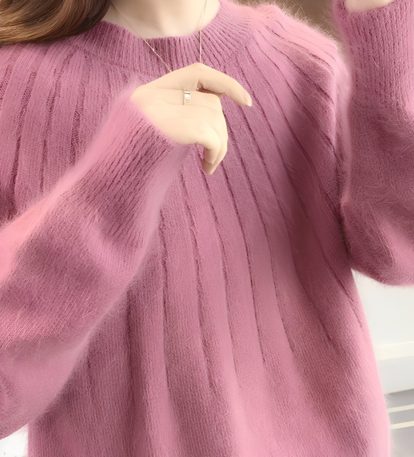 Josslyn - Eleganter Damen-Kaschmirpullover in komfortabler Passform