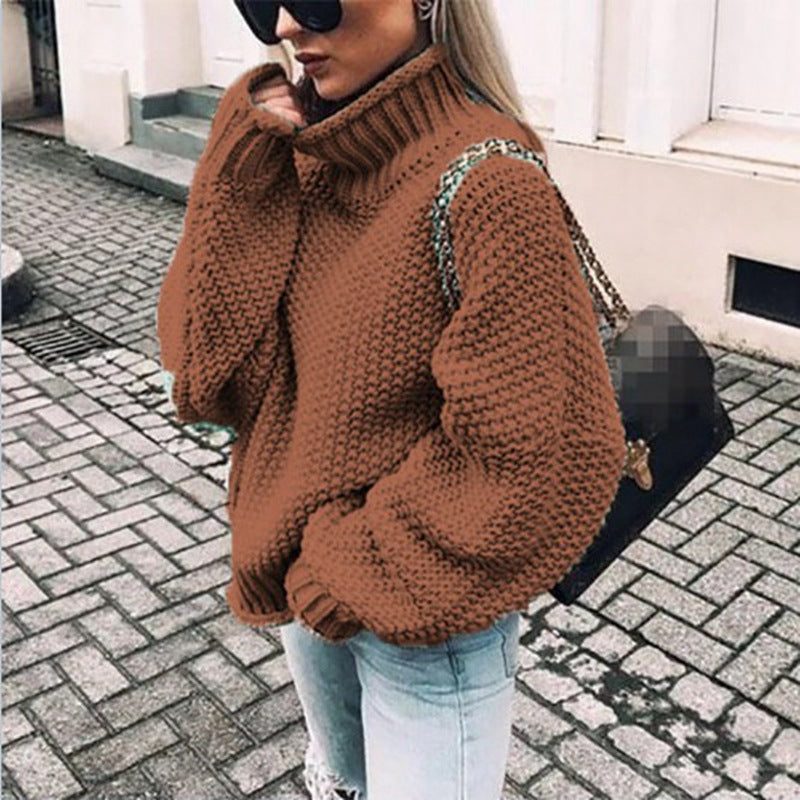 Brooke – Sehr dicker Rollkragenpullover