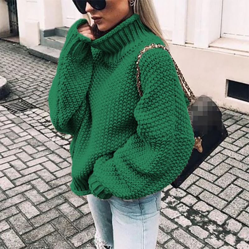Brooke – Sehr dicker Rollkragenpullover