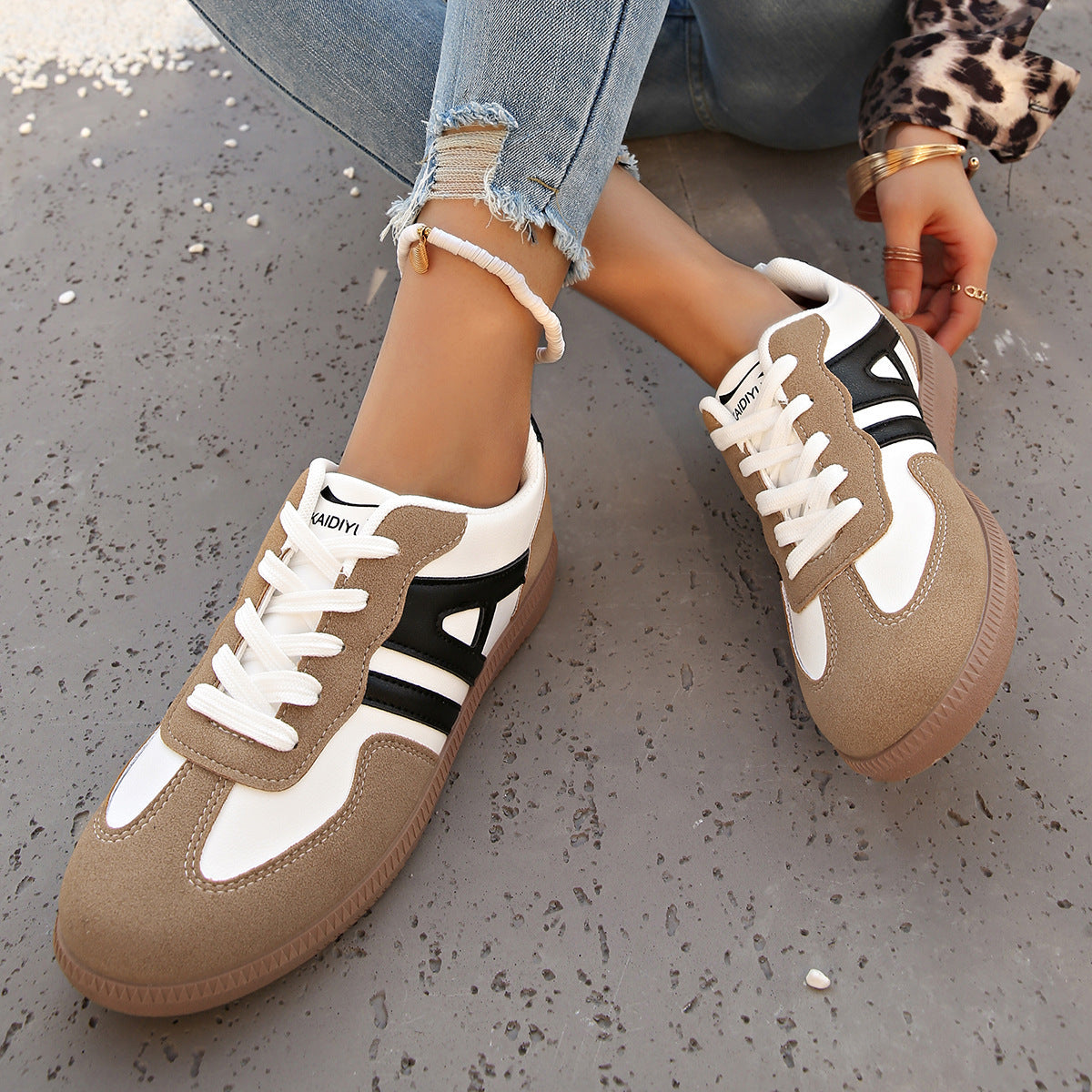 Macy - Komfortable Damenschnürschuhe