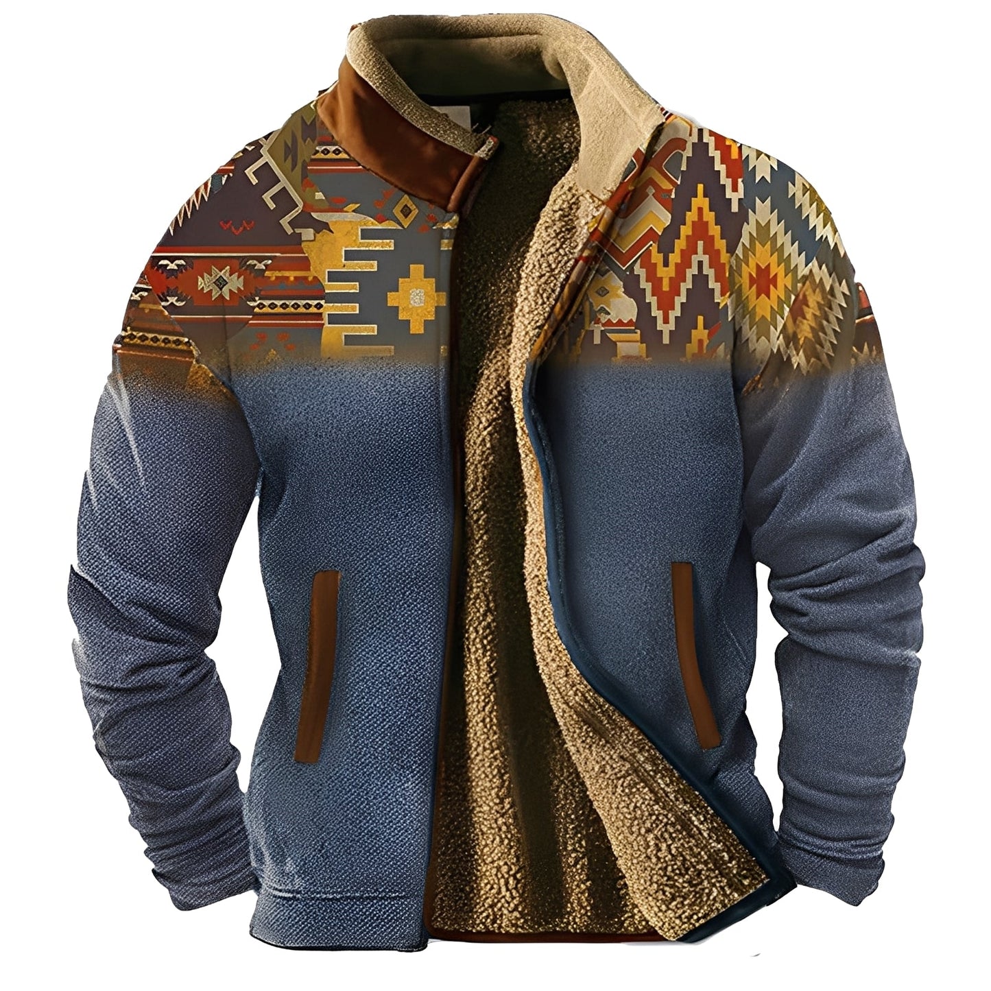 Todd - Modische, warmhaltende Herrenfleecejacke