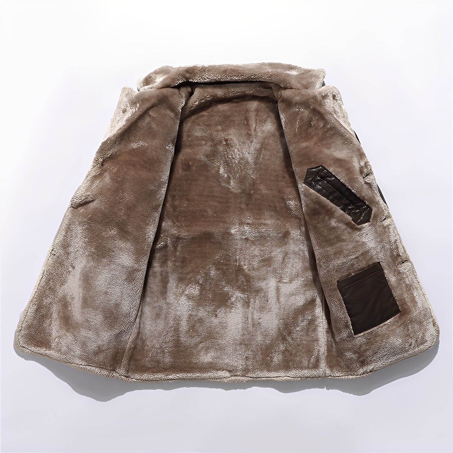 Wilton - Bequemer warmer Männerplüschmantel
