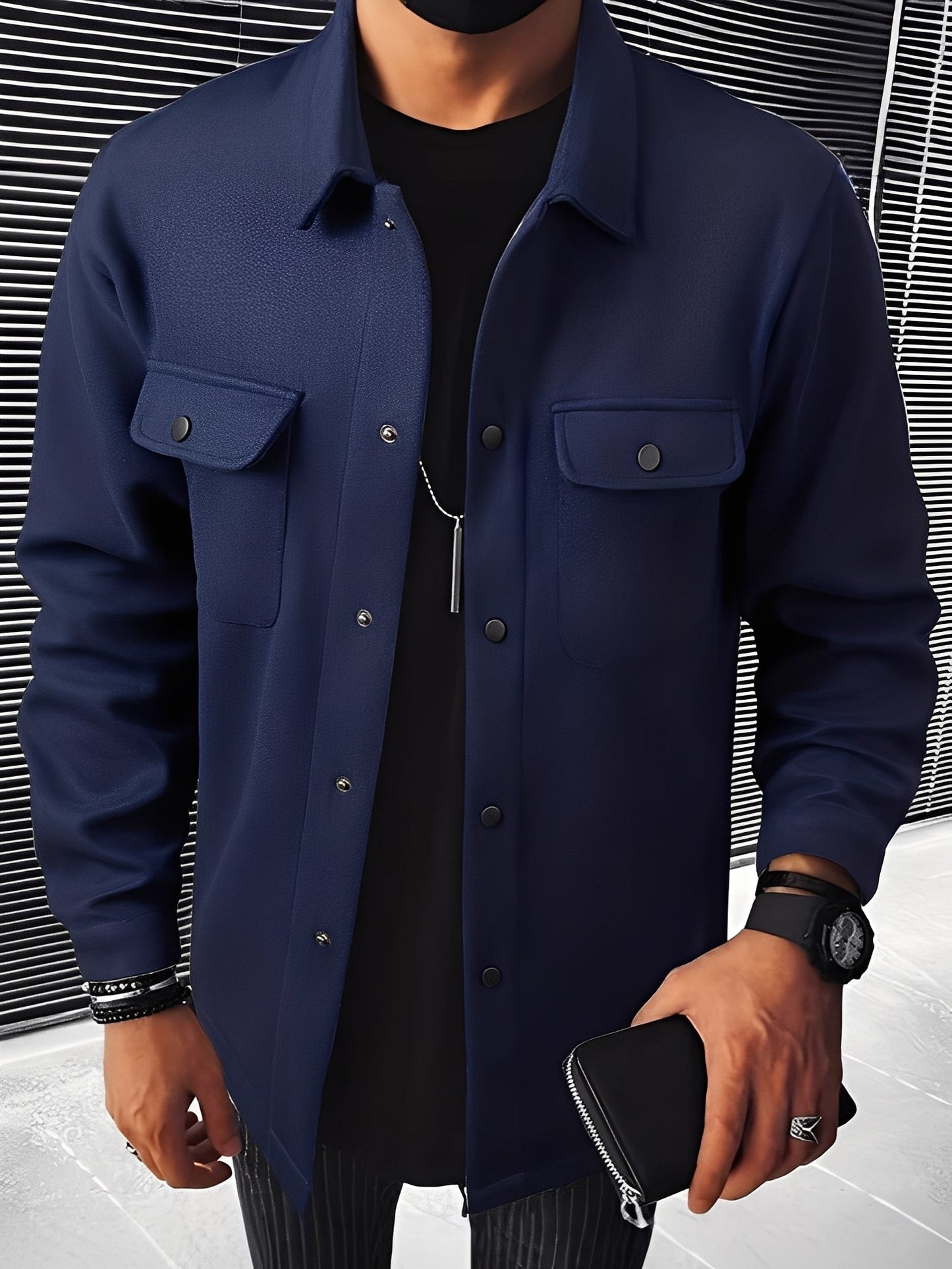 Clinton - Herrenjacke mit modernem Revers und Taschen