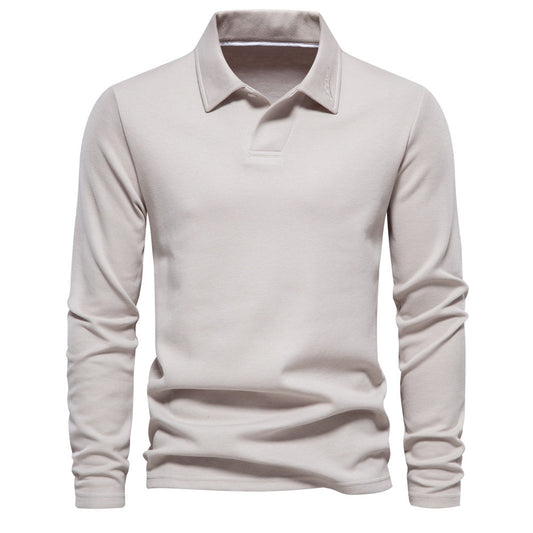 Elvin - Herren Langarm-Poloshirt: Klassisch und komfortabel