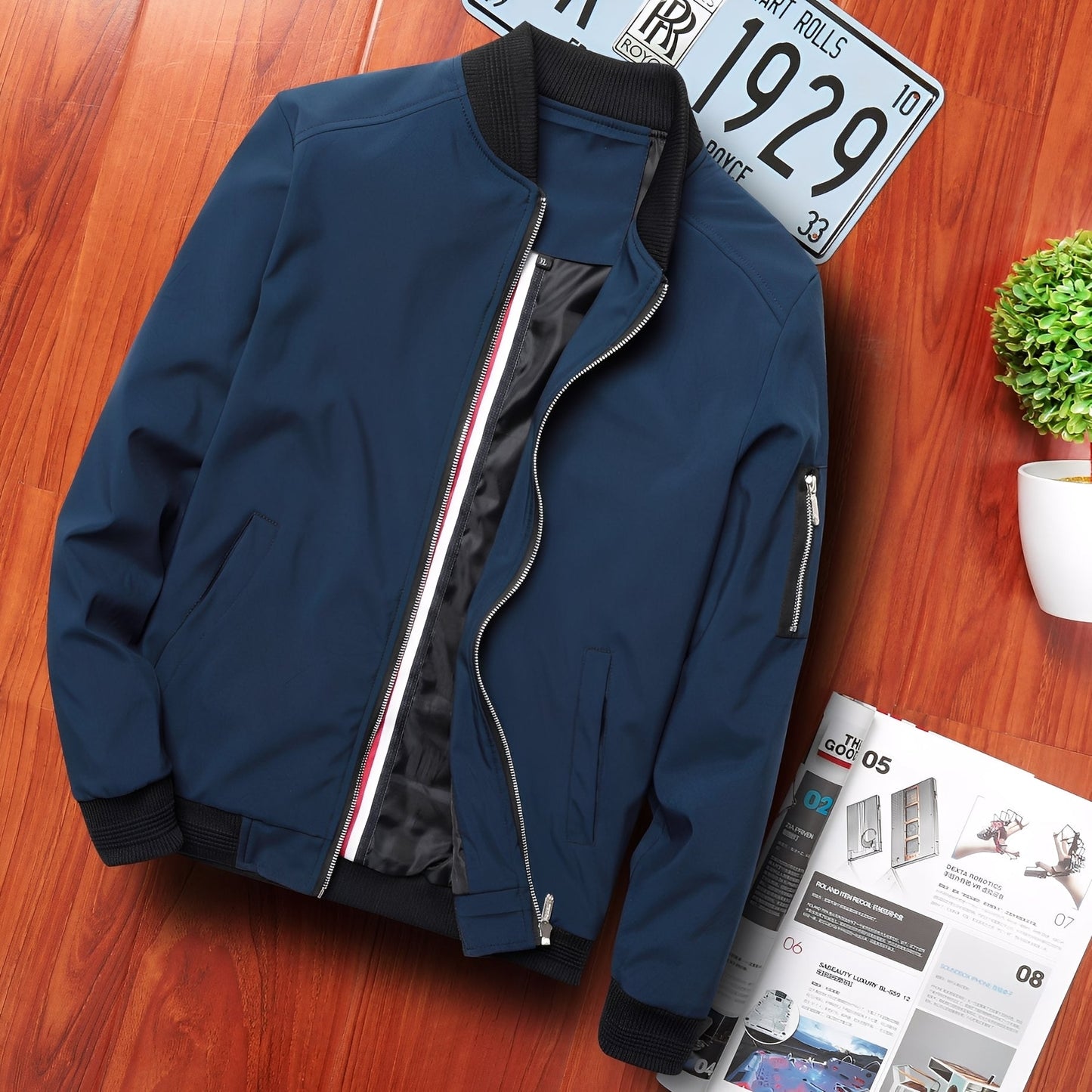 Leonard - Schicke Herren-Bomberjacke
