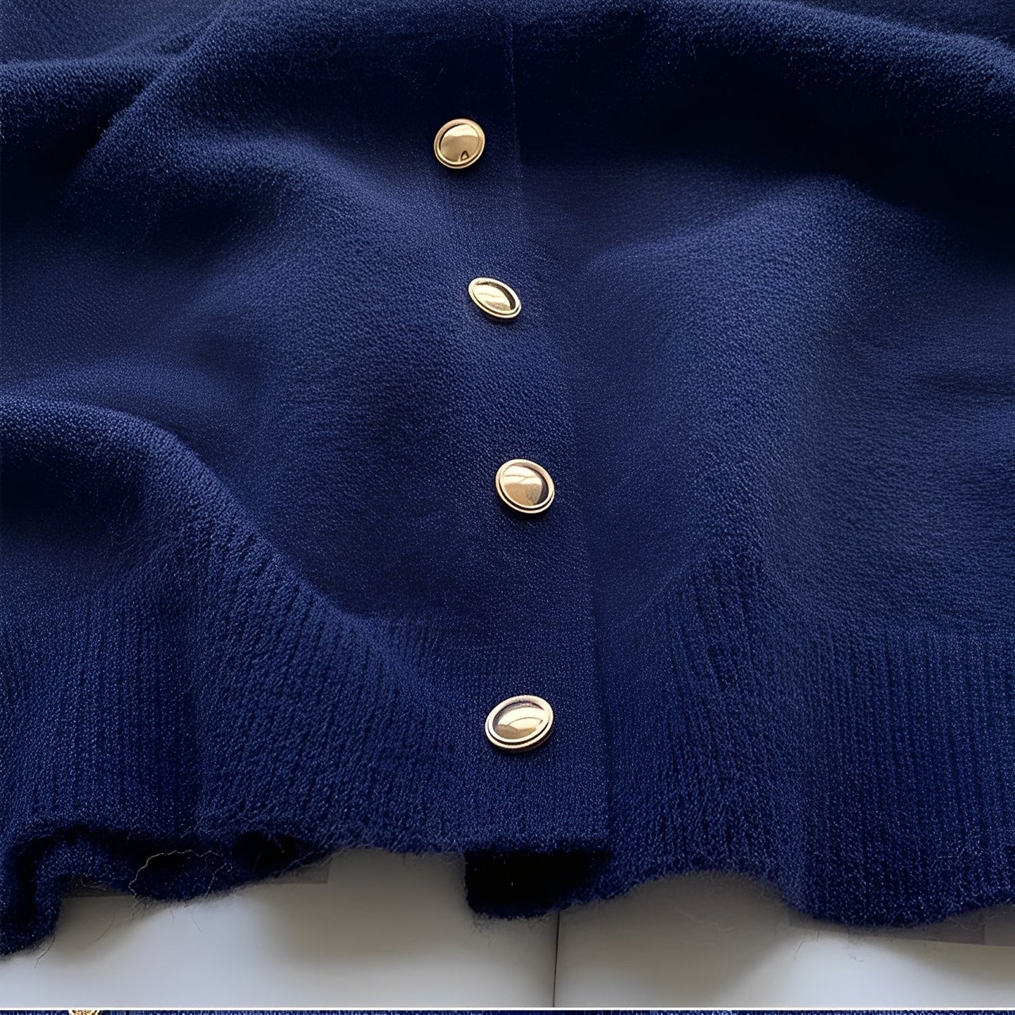 Merla - Bequemer Damenpullover-Mantel mit Rundhals