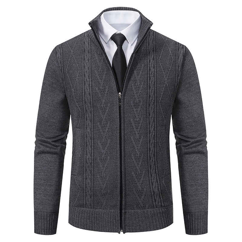 Stafford - Schicke Herrenjacke mit Zipper