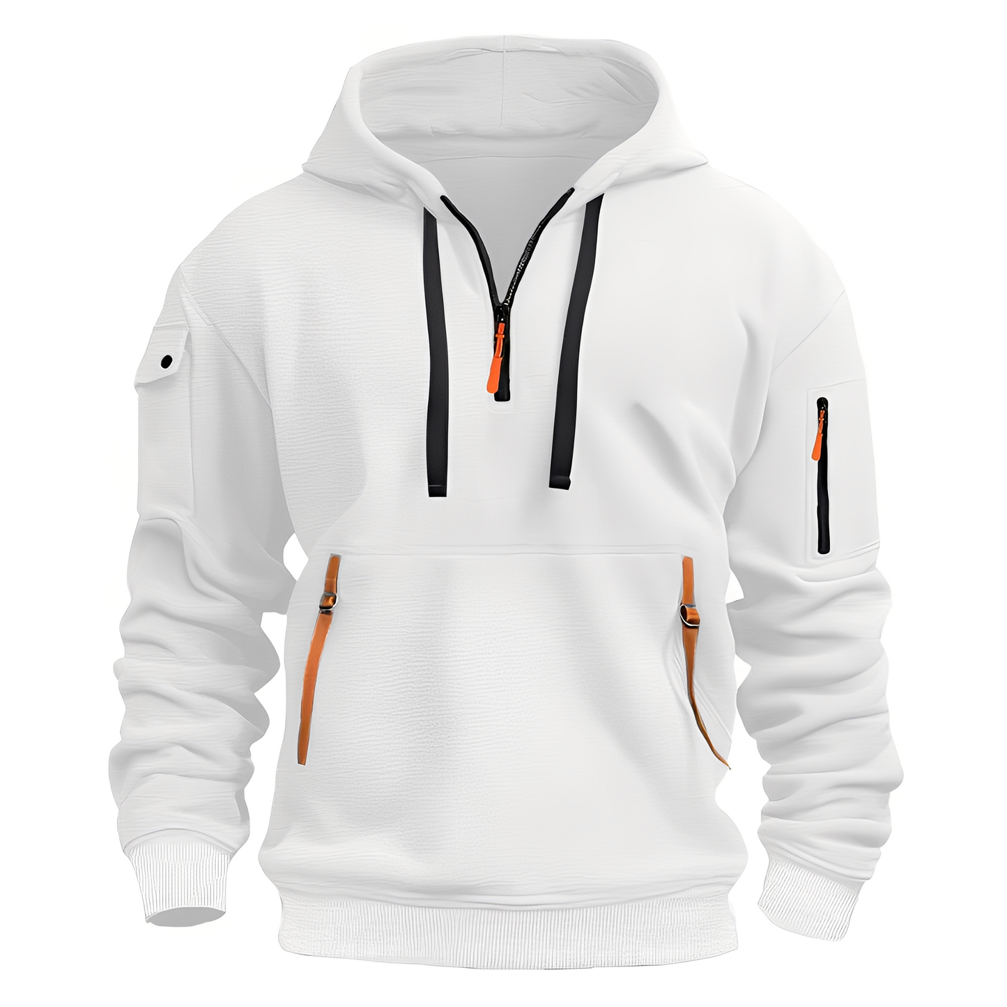 Cornell - Bequemer Herren-Hoodie mit Reißverschluss