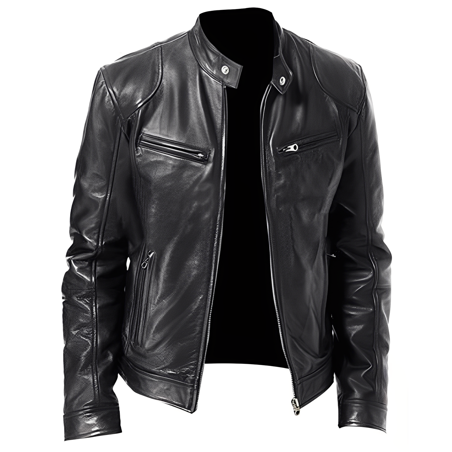 Jaron - Modische Herrenjacke aus Kunstleder