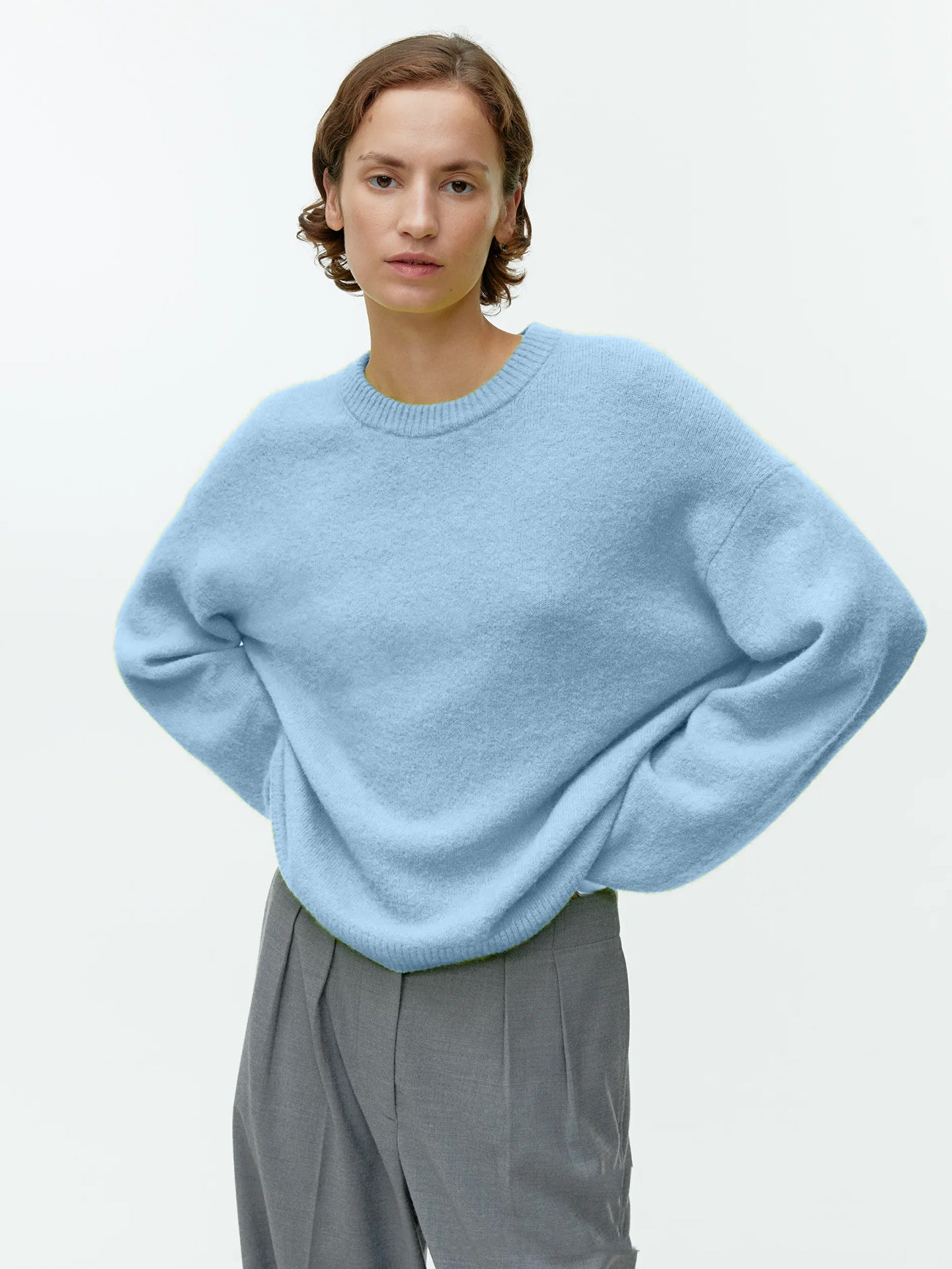 Caelie - Komfortabler, dicker Damen-Kaschmirpullover