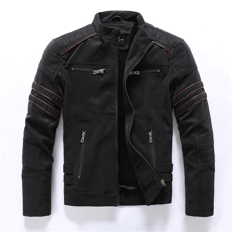 Bastian – Biker-Jacke mit Zipper