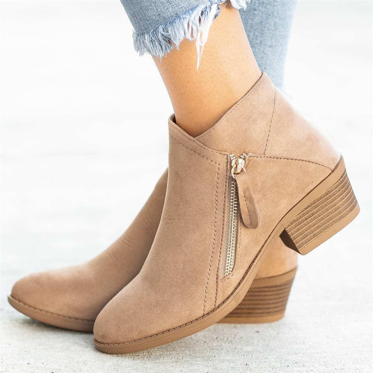 Elizabeth - Elegante Wildlederstiefel für Damen