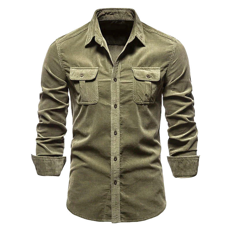 Rowen - Einfaches Shirt für Herren mit Taschen