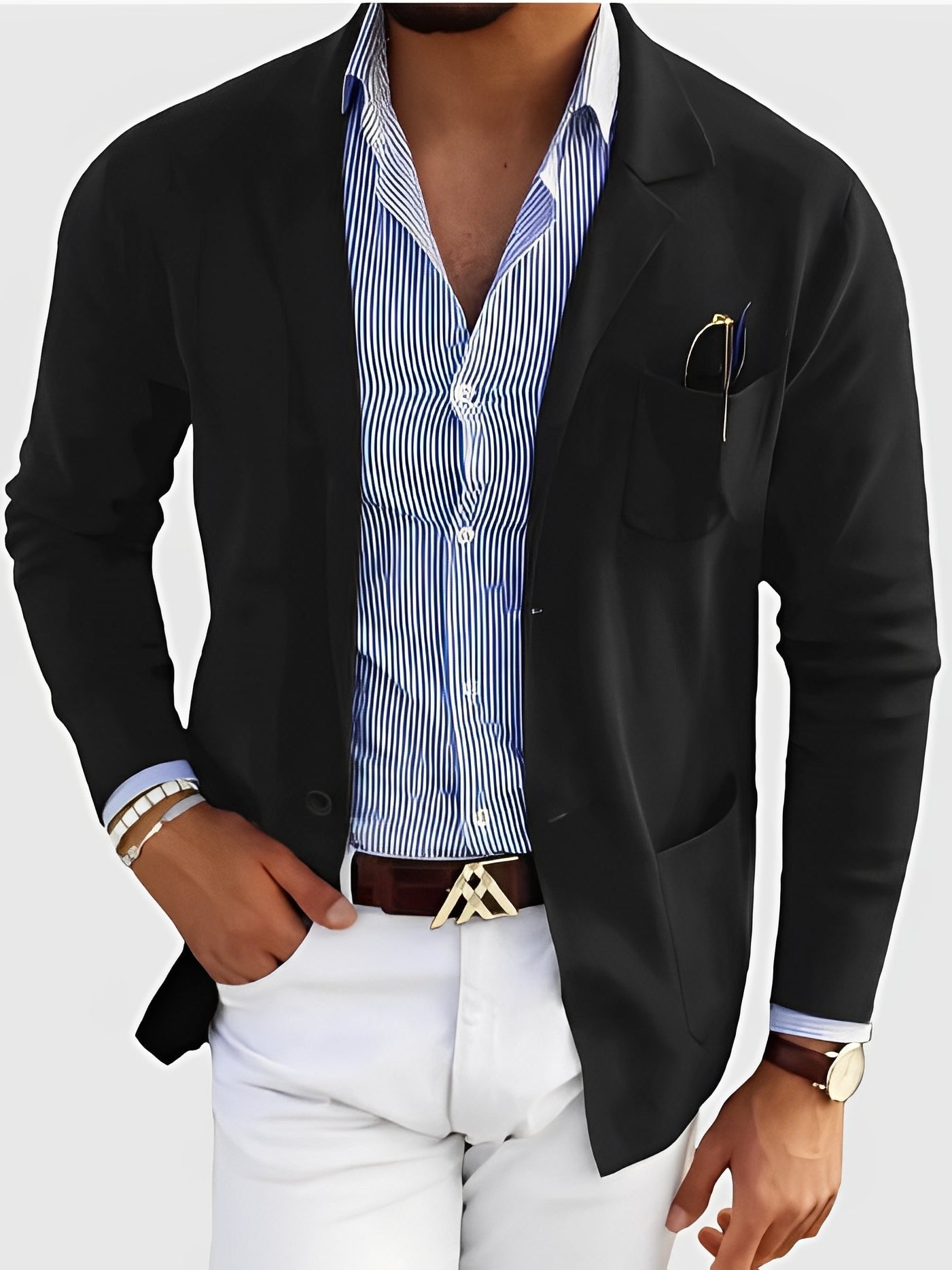 Jordan - Eleganter Herrenblazer mit Taschen