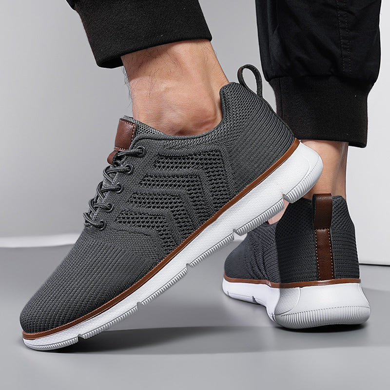 Edwin - Angenehme und atmungsaktive Mesh-Sneaker für Männer