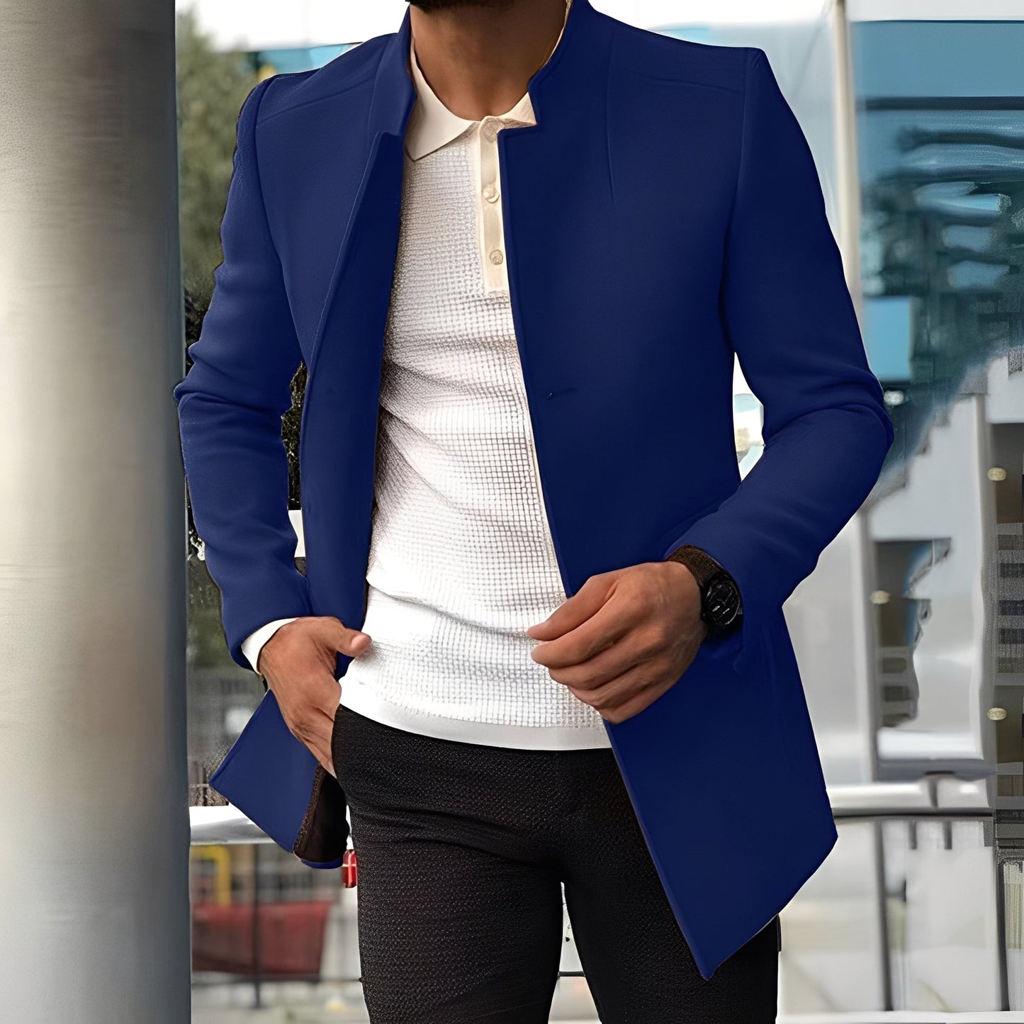 Joshua - Trendige schmal geschnittene Jacke für Männer