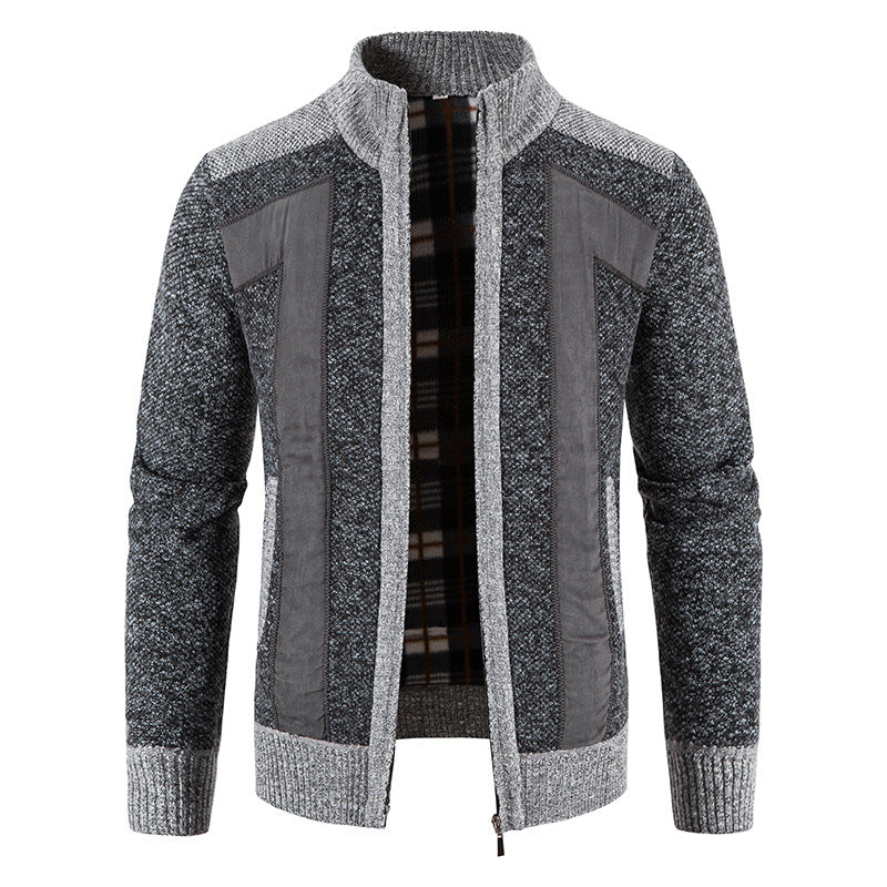 Domenic - Bequeme Fleecejacke mit Zipper für Herren