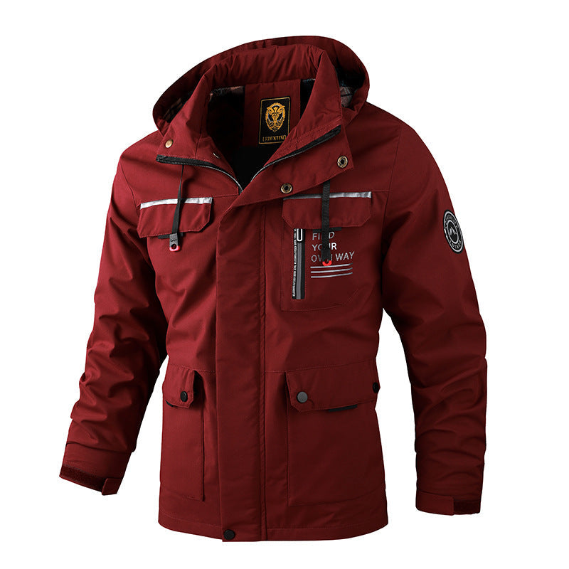 Gabriel - Herren-Winterjacke mit Kapuze, wasserfest