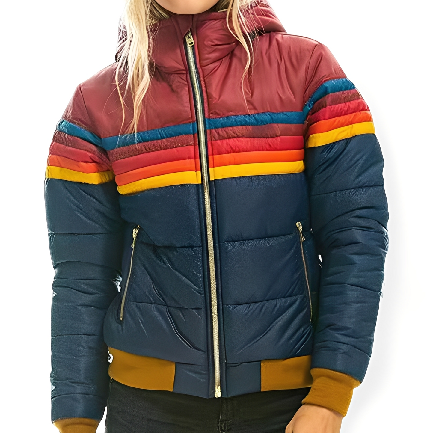 Sharon - Klassische Frauenjacke mit Kapuze