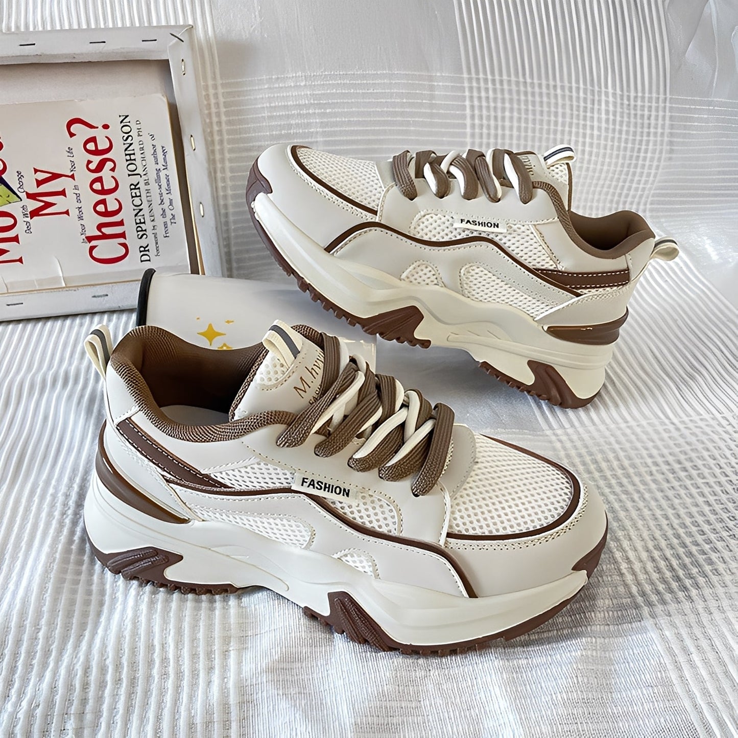 Sophie - Modische Damen-Sneaker mit hoher Sohle