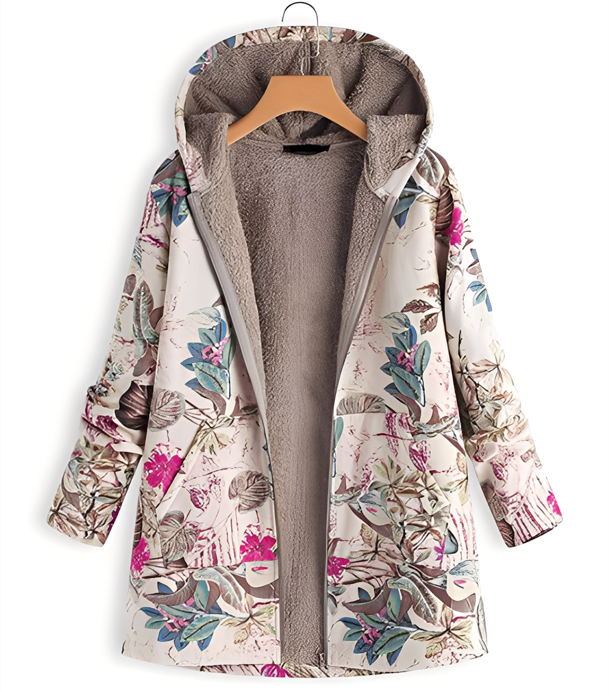 Jaslene - Klassischer, warmer und dicker Damen-Parka