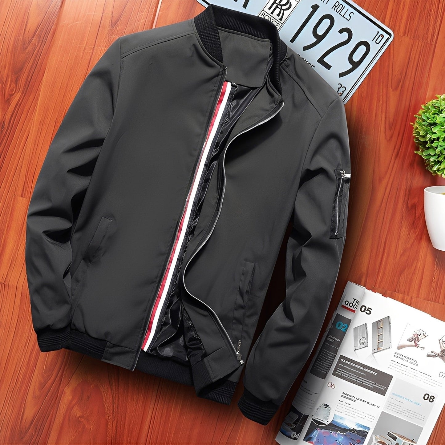 Leonard - Schicke Herren-Bomberjacke