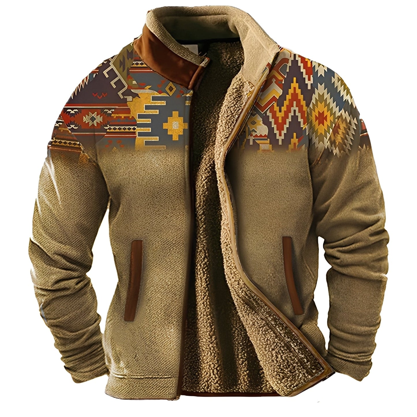 Todd - Modische, warmhaltende Herrenfleecejacke