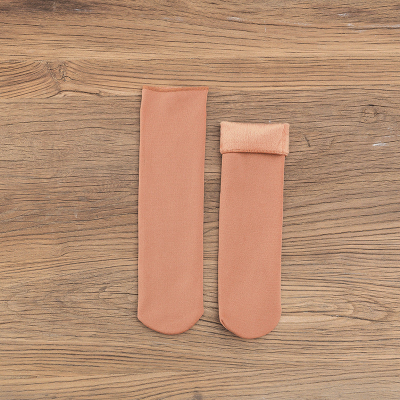 Gloria - Flauschige Samt-Wintersocken für Frauen