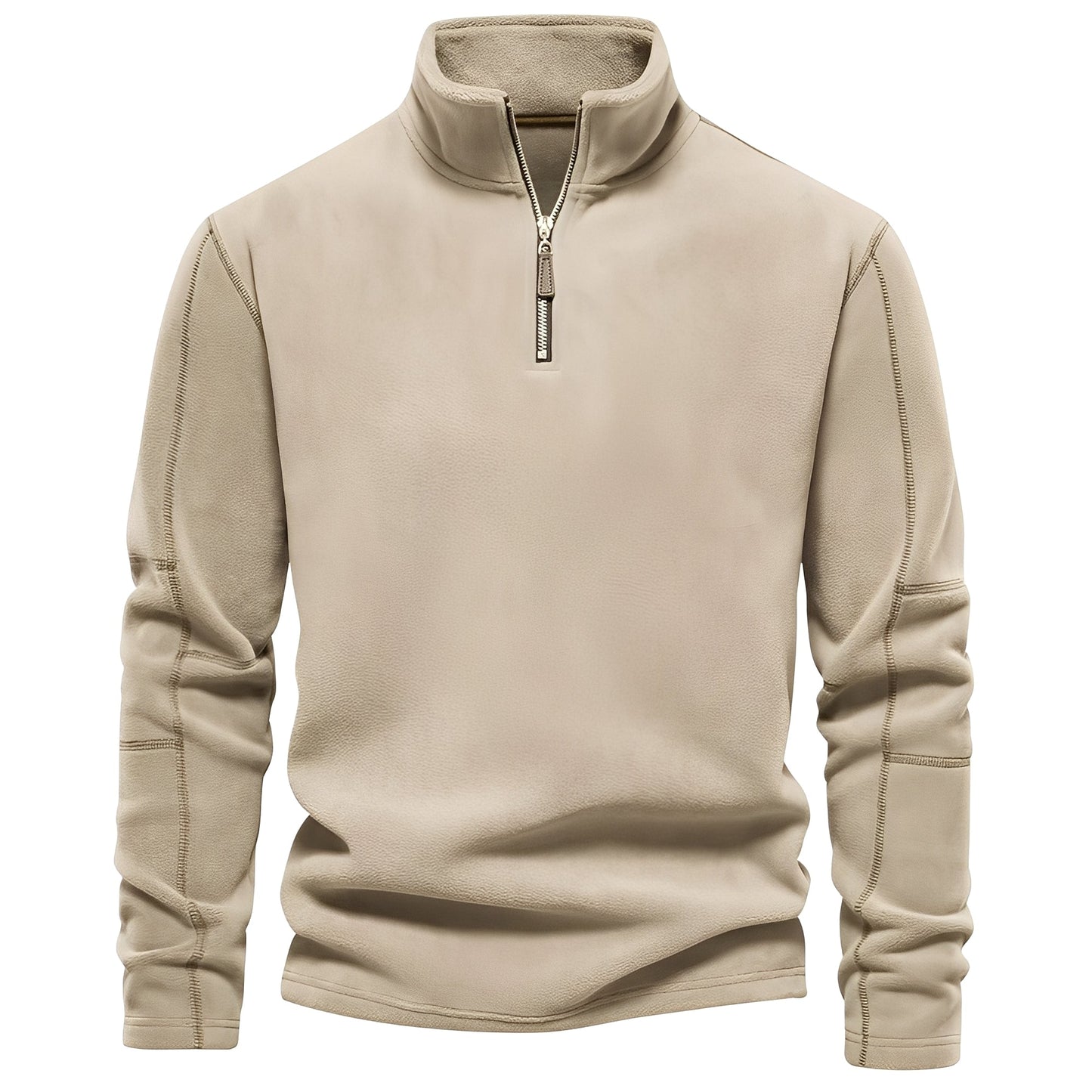 Nicholas - Stilvoller Herren-Fleecepullover mit Reißverschluss