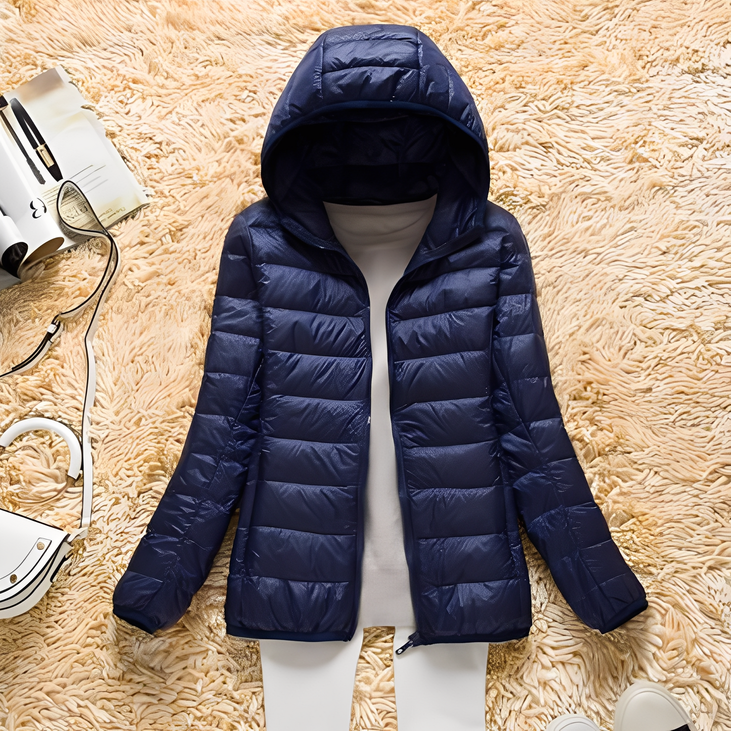 Lyndsay - Bequeme, schmal geschnittene Damen-Daunenjacke