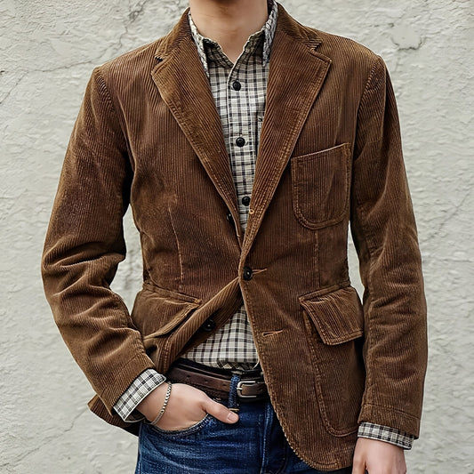 Dalton - Bequeme Wolljacke für Herren mit Taschen