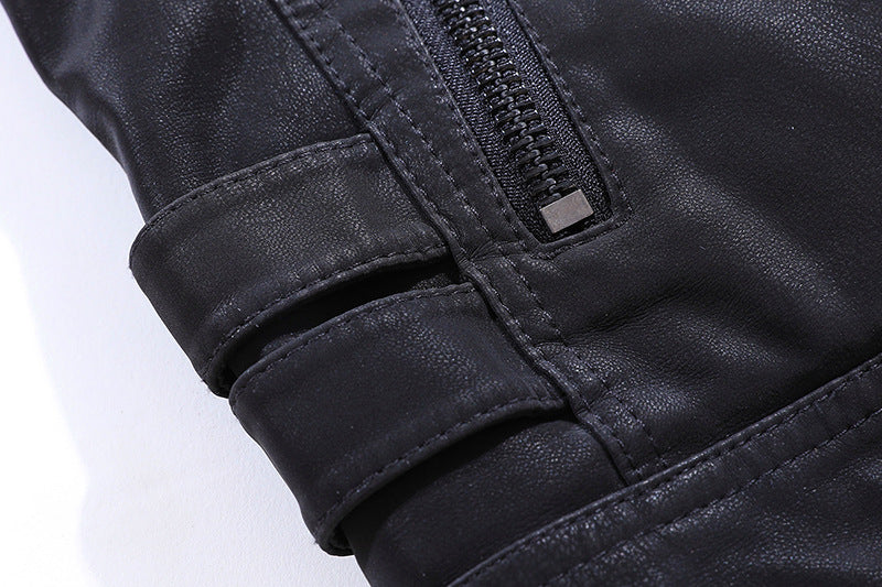 Bastian – Biker-Jacke mit Zipper