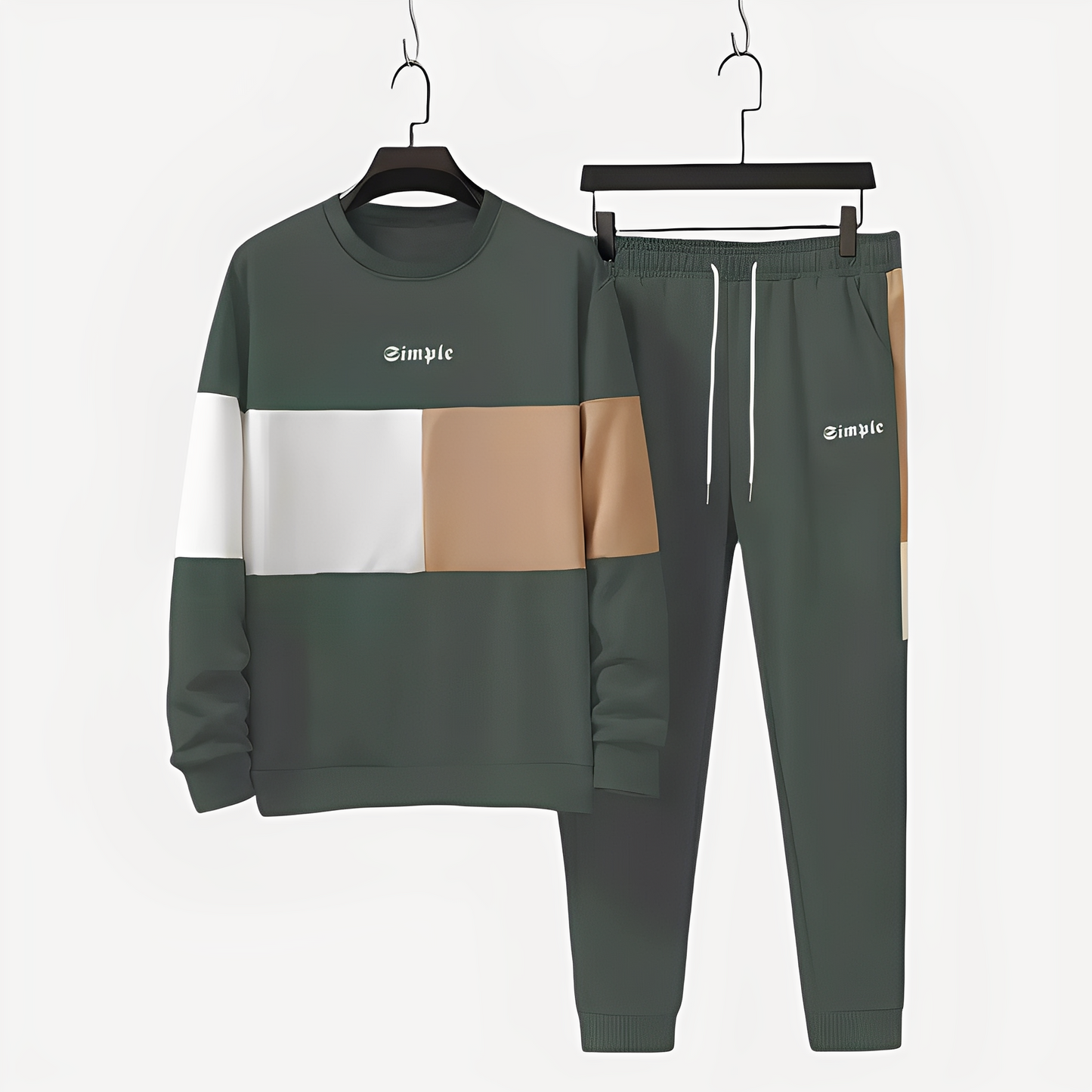 Charlton - Stilvolles Herren-Sportset mit Farbblock-Design