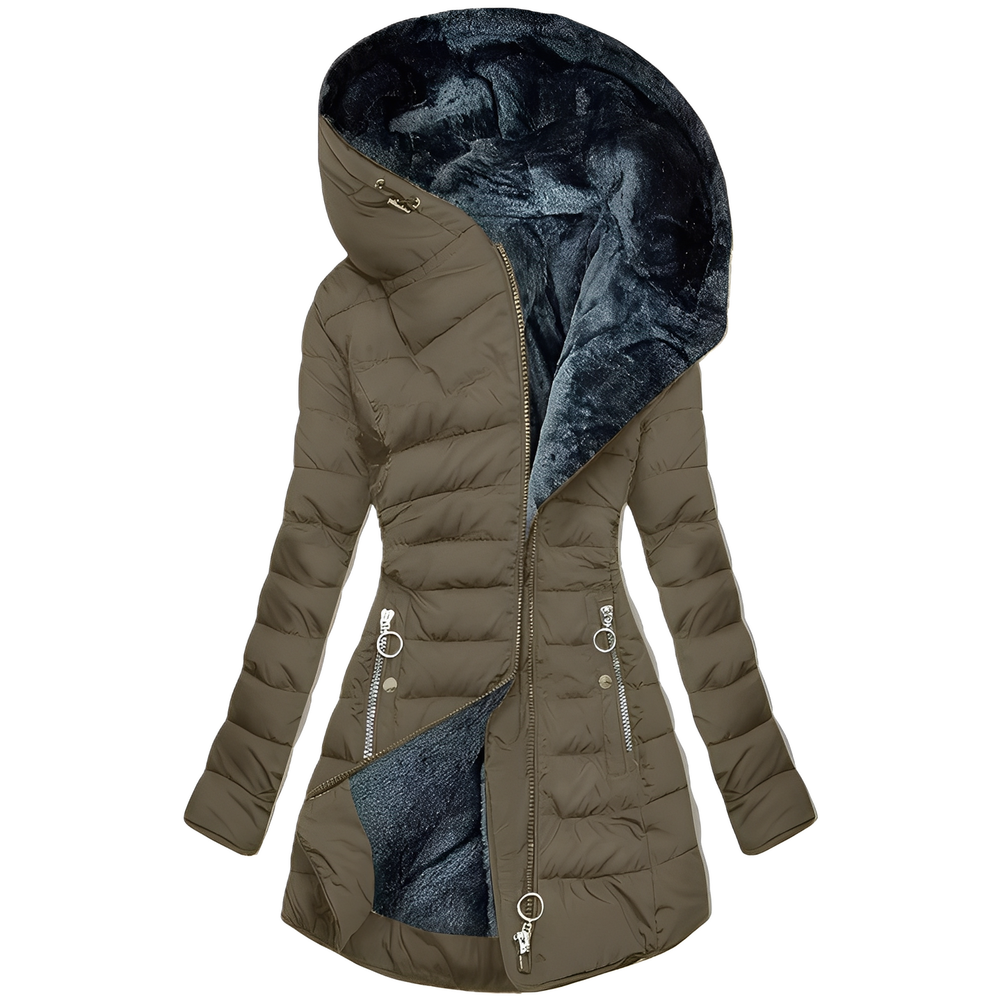 Helena - Gemütliche Damenjacke mit Kapuze