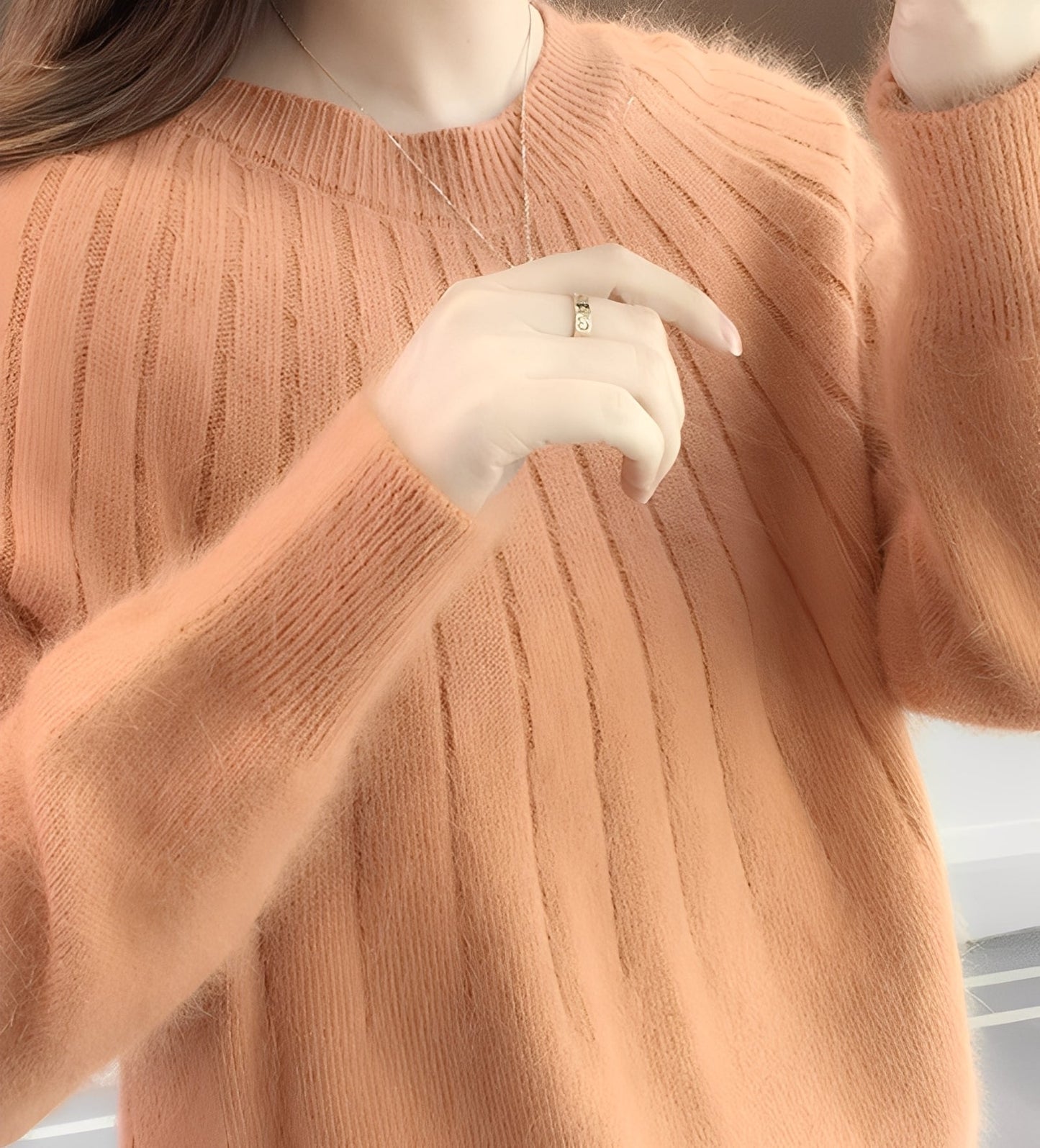 Josslyn - Eleganter Damen-Kaschmirpullover in komfortabler Passform