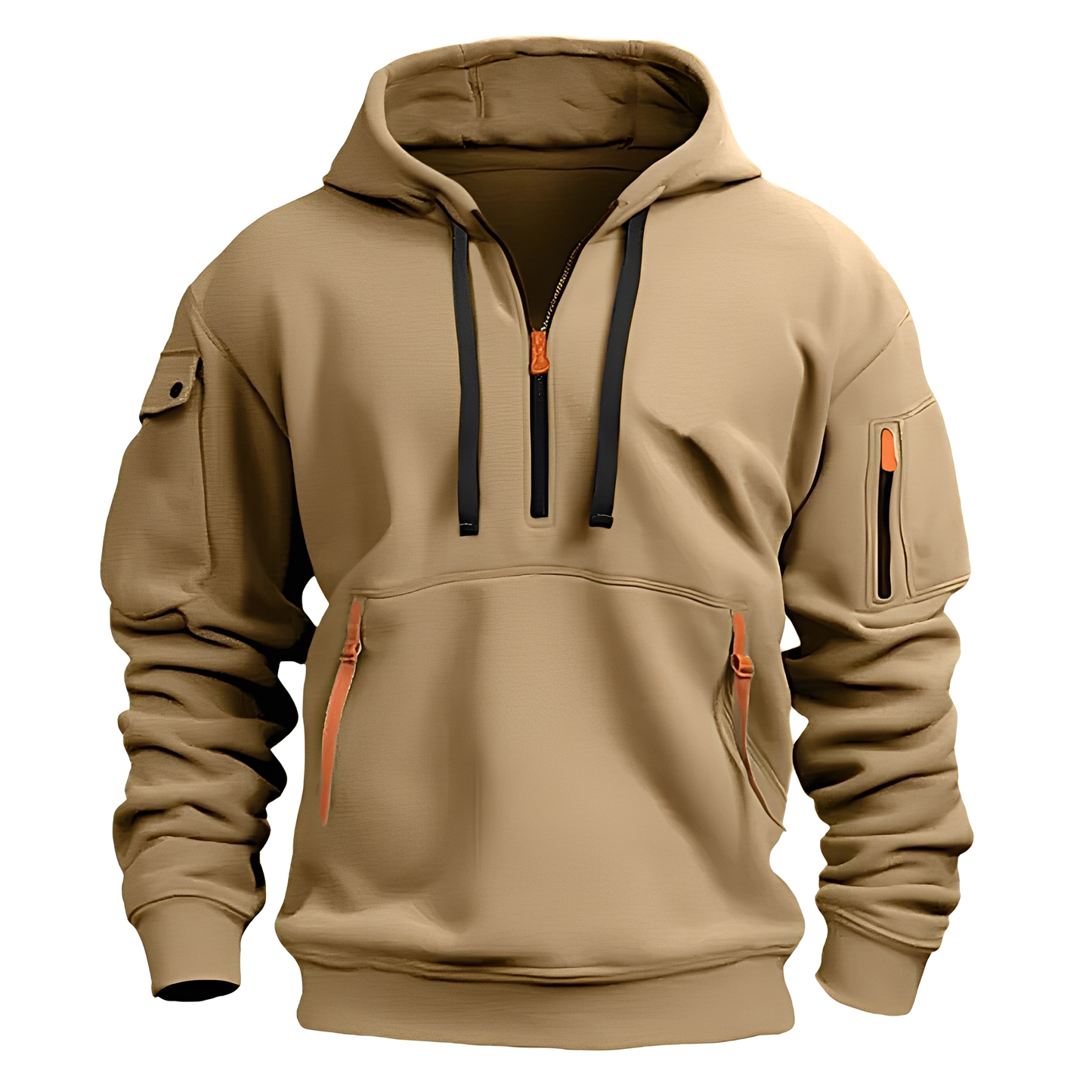 Cornell - Bequemer Herren-Hoodie mit Reißverschluss