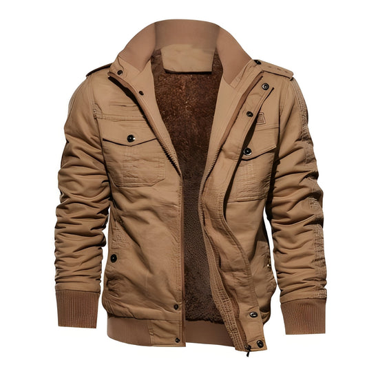 Gary - Schicke Herren-Fleecejacke mit Taschen