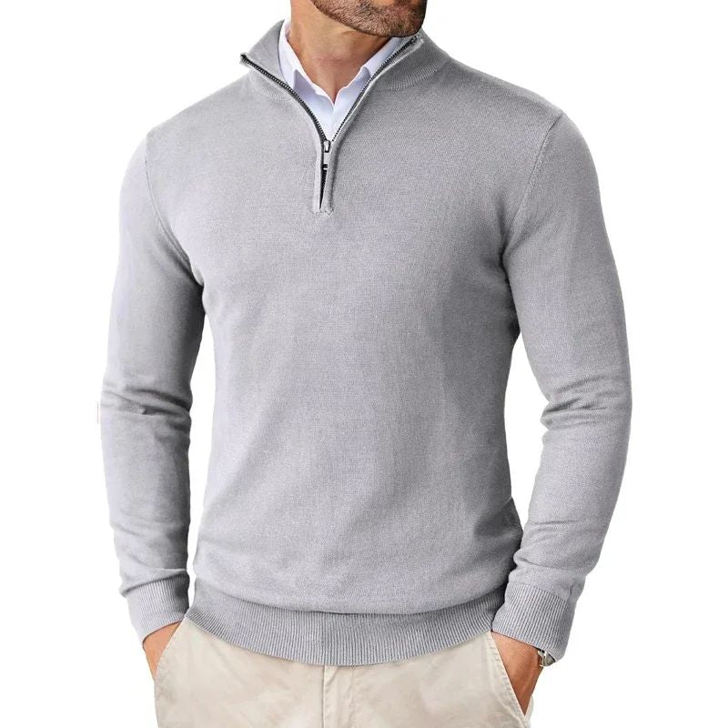 Bowen - Trendiger Herrenpullover mit Reißverschluss
