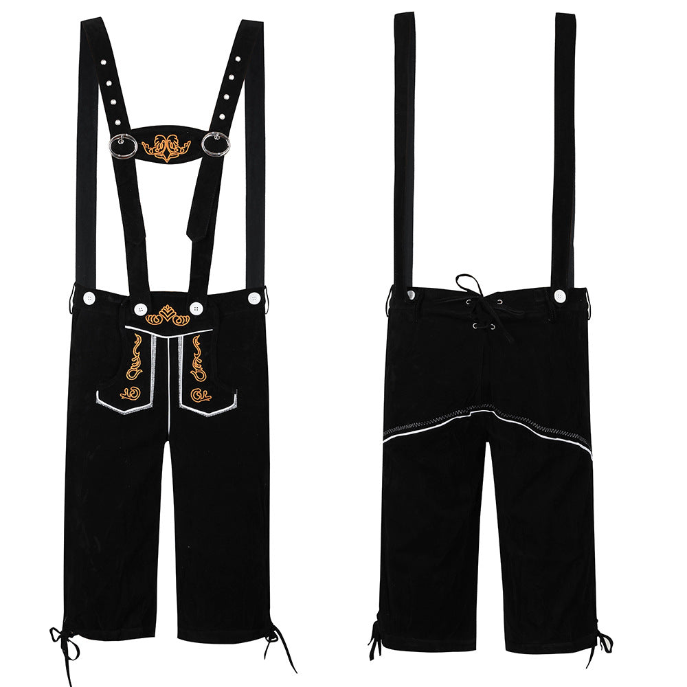 Jemima - Unisex-Hose mit Hosenträgern für das Oktoberfest