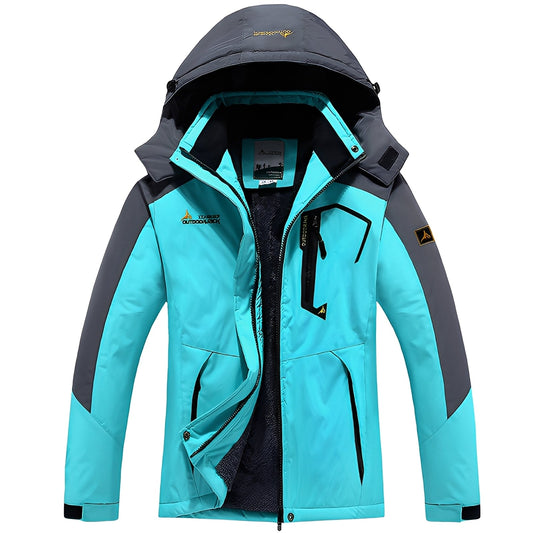 Heather - Modische, warme Damenjacke für den Winter mit Fleece-Futter