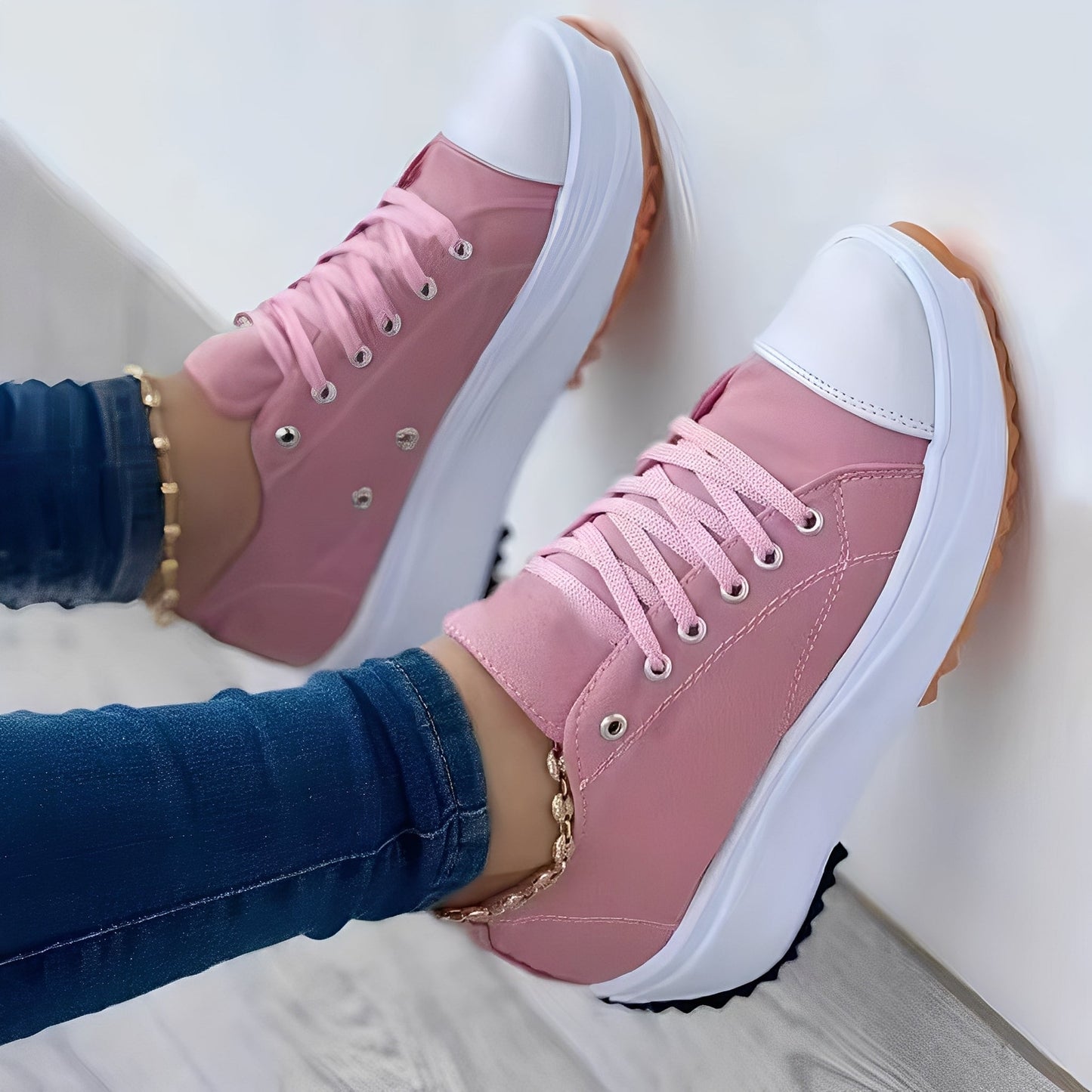 Mellony - Gemütliche Damenschuhe mit dicker Sohle