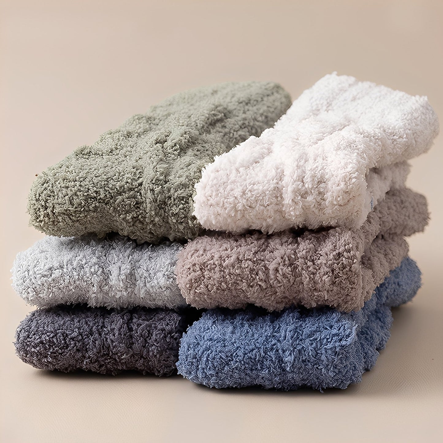 Neely - Vielseitige, wärmende Samt-Fleece-Socken