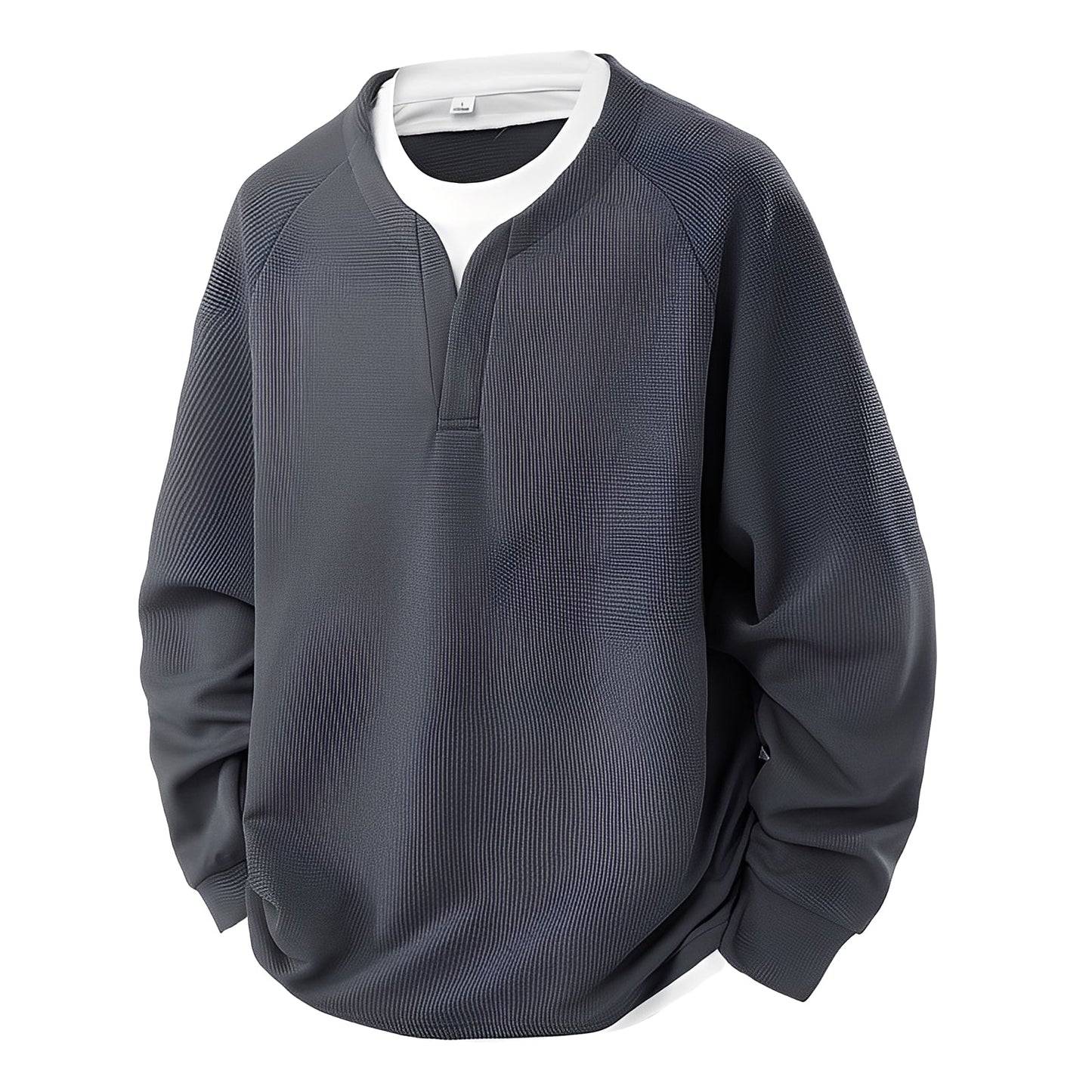 Dayton - Stilvoller Herrenpullover mit eleganter Waffelstruktur