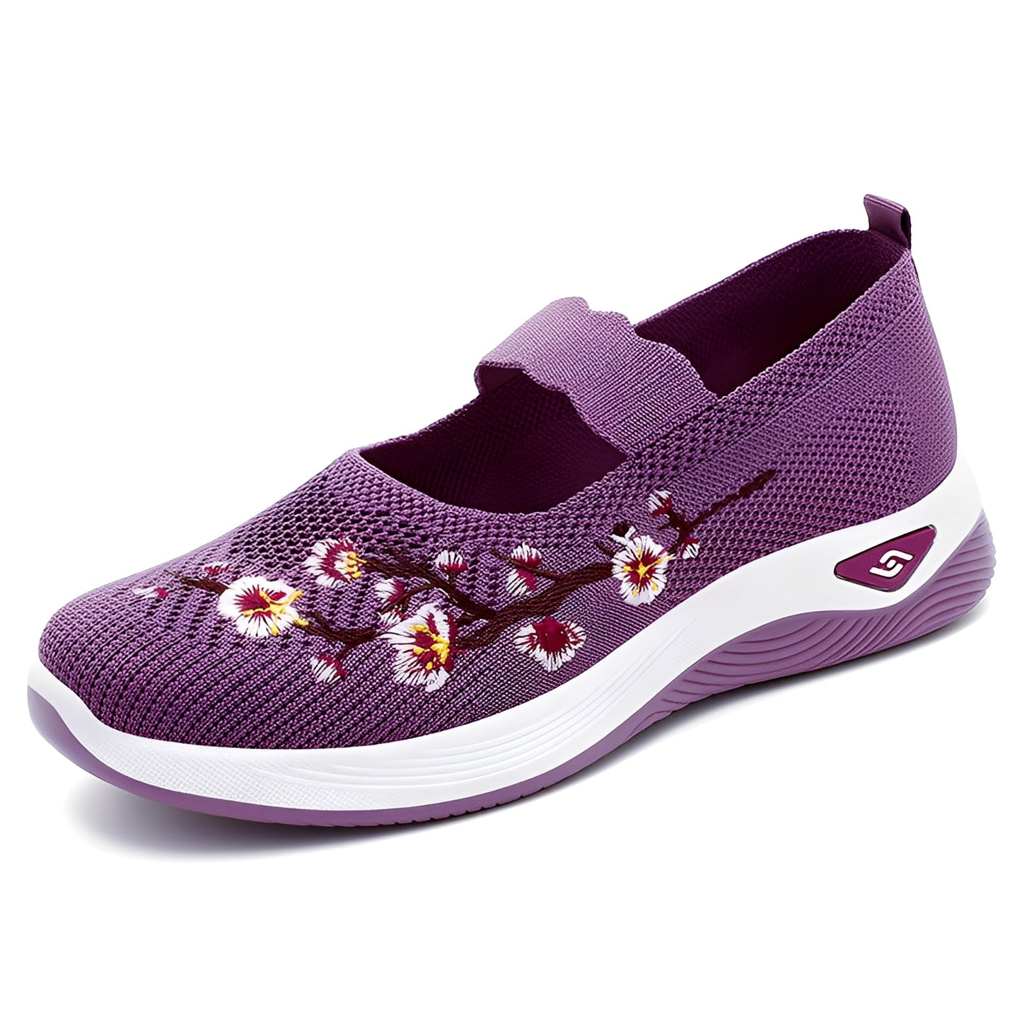 Jazmin - Komfortable und luftige Damenschuhe mit Stickerei