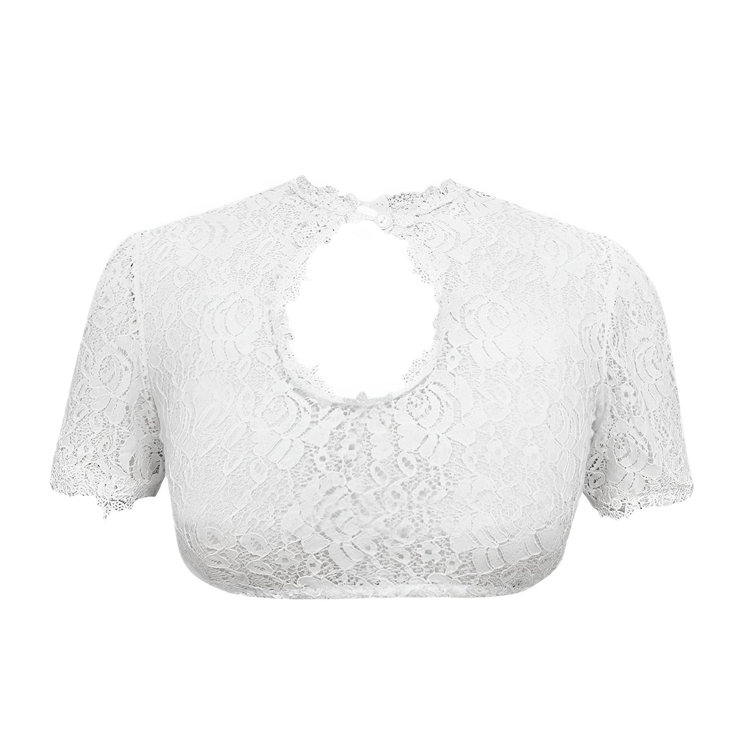 Selby - Damen-Wiesn-Bluse mit Spitze