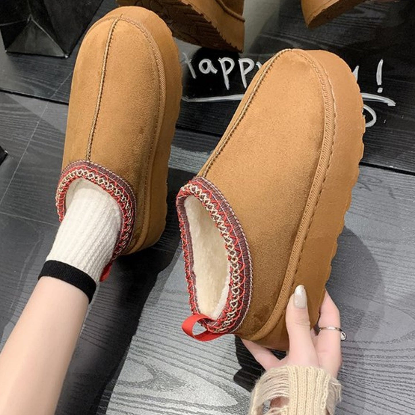 Audrey – Winterstiefel Mode Style Plattform