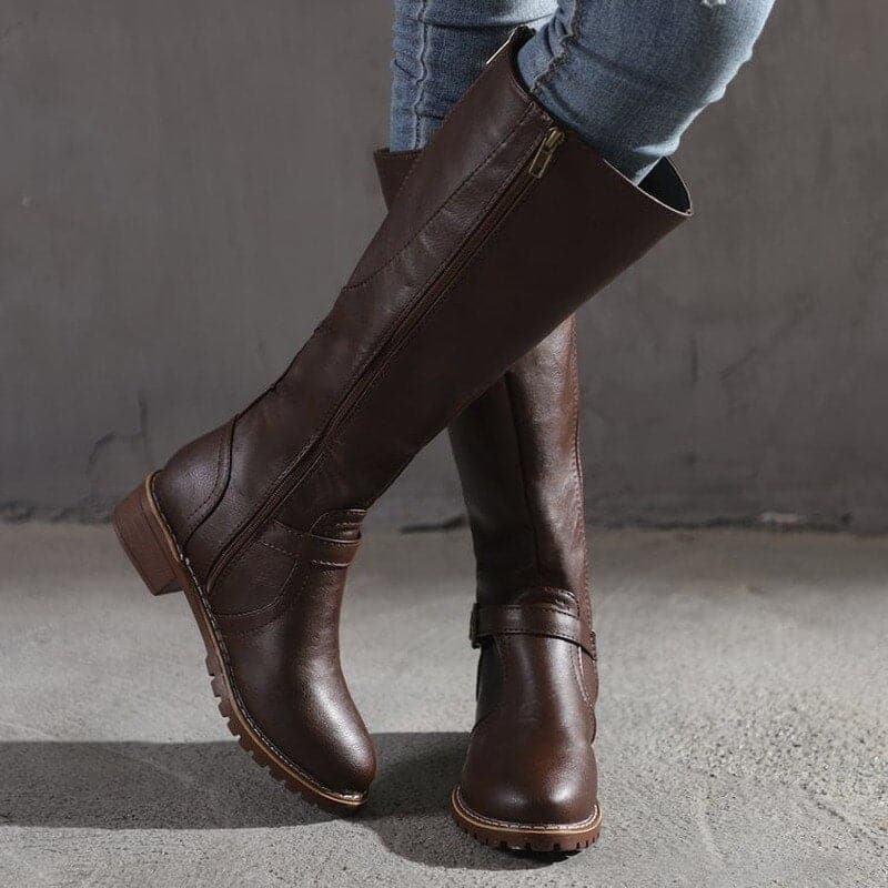Marly - Bequeme Damenstiefeletten mit Schmuck-Schnalle