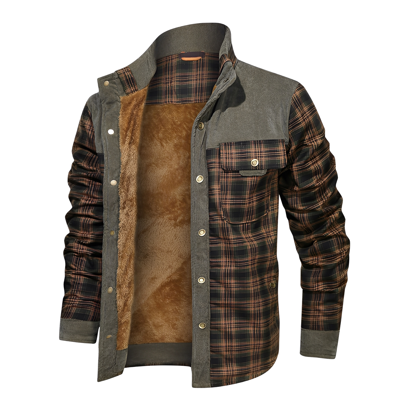 Harmon - Elegante karierte Herrenjacke