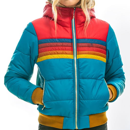 Sharon - Klassische Frauenjacke mit Kapuze